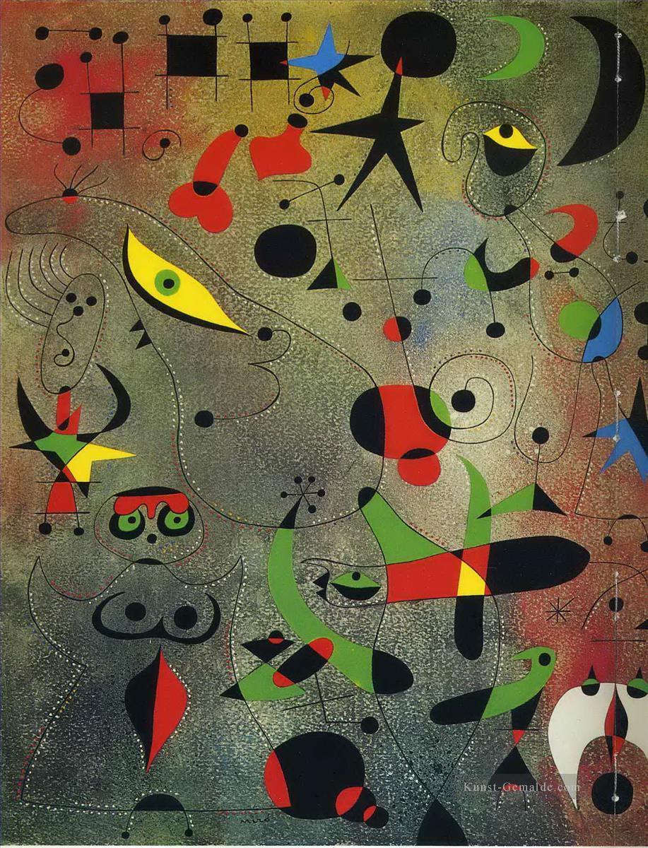 Konstellation Erwachen im Morgengrauen Joan Miró Ölgemälde